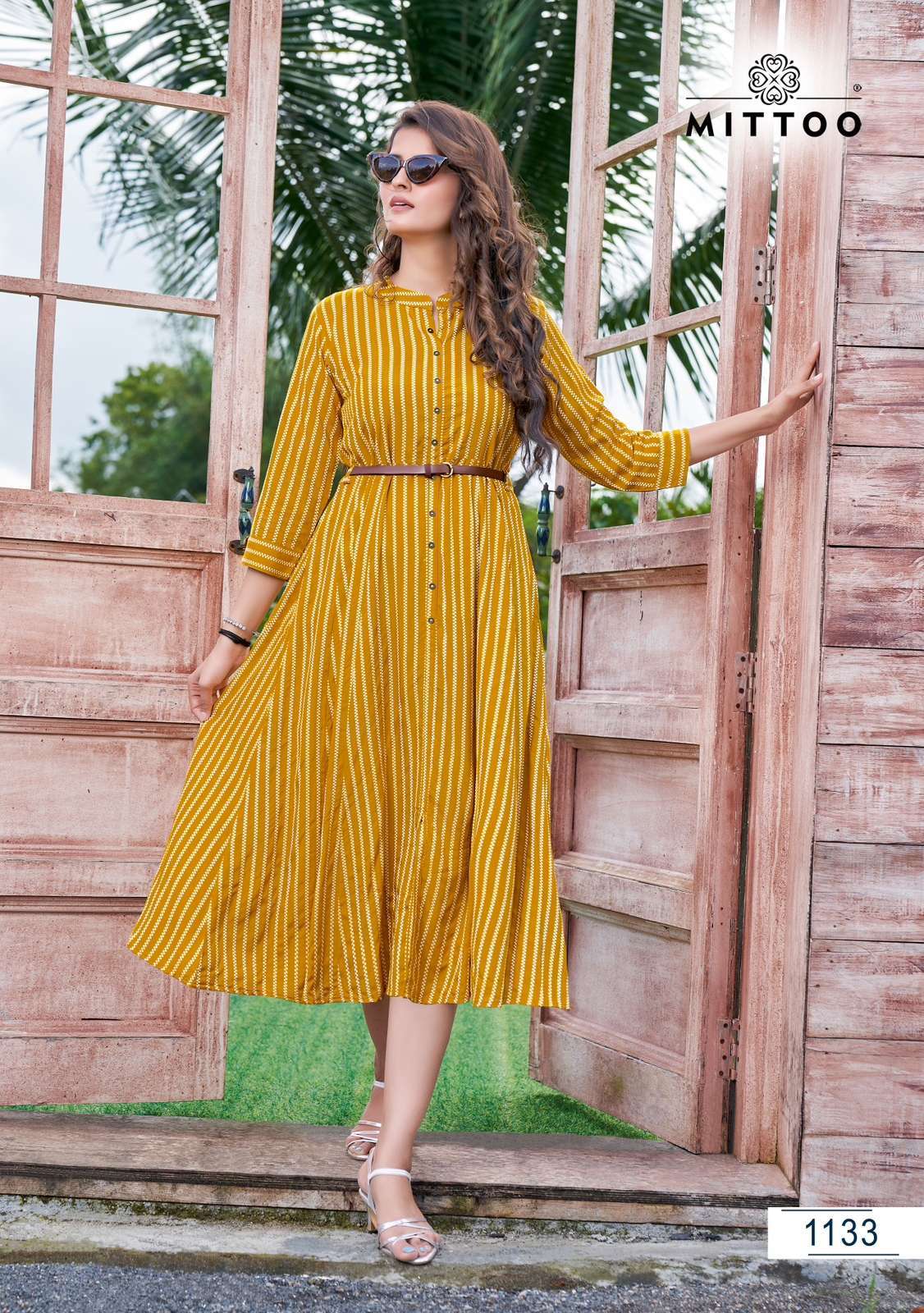 BELT VOL 12 BY MITTOO BRAND PRESENTS RAYON PRINTED FANCY ROUND KURTI WITH BELT -1133-7-2023-02-27_15_09_04